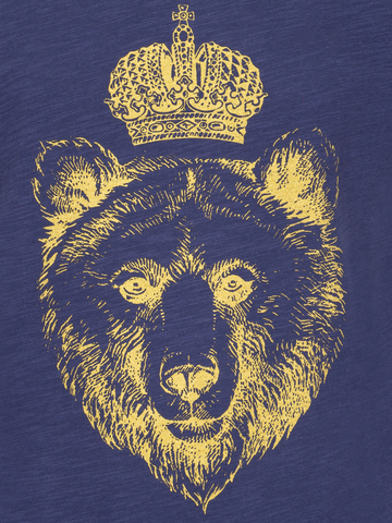 Футболка «Царь - Мишка!» цвета неви