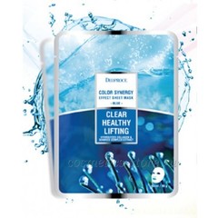 Тканевая маска с коллагеном и морской водой DEOPROCE Clear Healthy Lifting Collagen&Seaweed