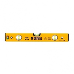 Уровень алюминиевый 600мм фрезерованный 3 глазка Denzel