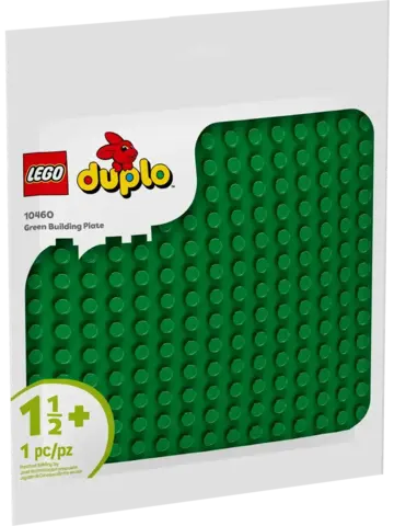 Зеленая пластина Duplo 10460 для строительства 25x25 см