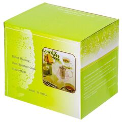 Чайник заварочный стекло, 1.2 л, с ситечком, Y4-3828