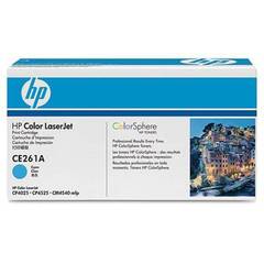 Картридж HP CE261A для HP Color LaserJet Enterprise CP4025n, CP4025dn, CP4525n, CP4525dn, CP4525xn, CM4540 mfp (голубой, 11000 стр.)