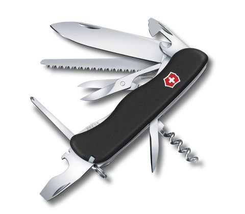 Нож складной Victorinox Outrider, 111 mm, 14 функций, зеленый