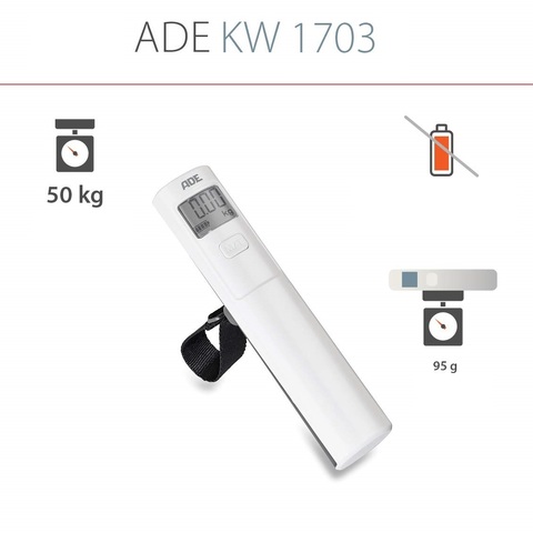 Весы-безмен ADE KW1703  white-grey