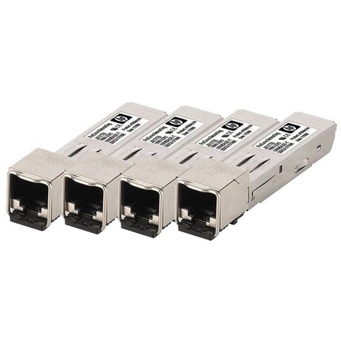 Оптический трансивер HPE MSA 2050 1Gb RJ-45 iSCSI Channel SFP+ 4-Pack, C8S75B