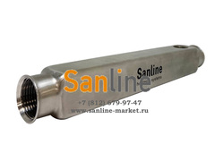 Коллектор 4вых 40мм G1 1/4" G1/2" Sanline Арт.SS.40-4