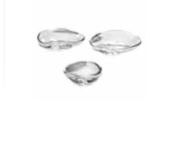 Миска Helena SEMPRE стекло/grey/matt 280х280х90h