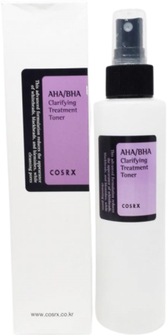 Cosrx AHA/BHA Clarifying Treatment Toner Тонер очищающий с AHA/BHA - кислотами