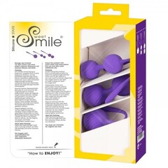 Набор вагинальных шариков Orion Sweet Smile силиконовые, 3 шт.