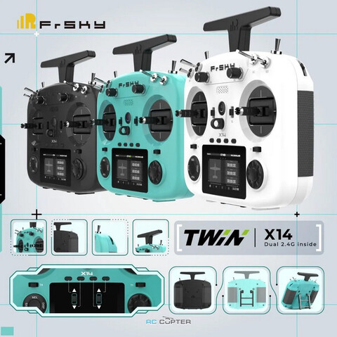 Аппаратура управления FrSky TWIN X14 (2.4G+2.4G)