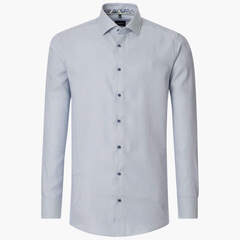 Сорочка мужская Venti Modern Fit 154409200-106 в синей гамме с цветной отделкой