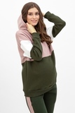 Утепленный спортивный костюм для беременных и кормящих 11955 хаки