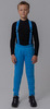 Детский утеплённый лыжный костюм Nordski Premium Blue/Red 2020