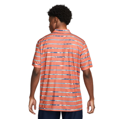Поло теннисное Nike Dri-Fit Graphic Polo M - madder root/white