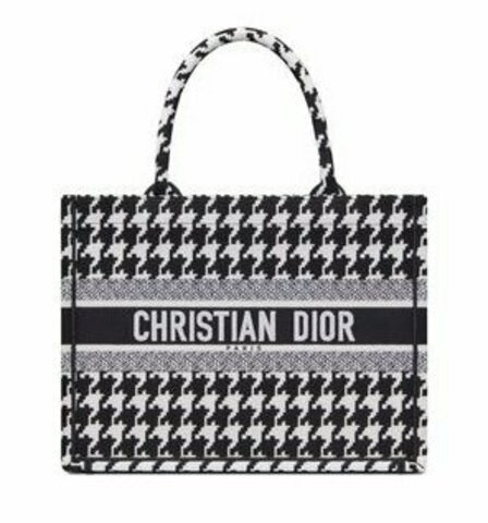 Сумка Dior Book Tote, модель маленького формата черный