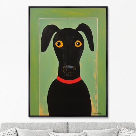 ArtNoMore - Репродукция картины на холсте Dog, No 1, 2024г.