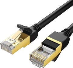 Кабель UGREEN NW107 (11273) Cat 7 F/FTP Lan Cable 10м черный
