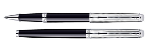 Ручка-роллер Waterman Hemisphere Deluxe Black PDT (S0921130)