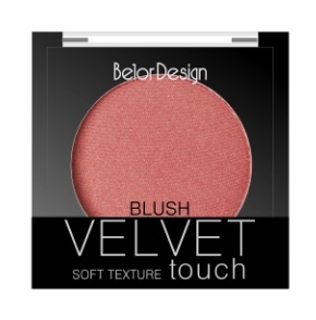 BelorDesign Румяна для лица Velvet Touch тон 105 бархатная роза