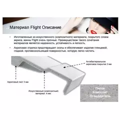Ванна из материала Flight Jacob Delafon Elite 180x80 E6D032RU-00