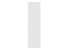 Стальной трубчатый радиатор отопления КЗТО Гармония А40 1-1750-10 секций нижнее правое подключение