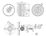 T-Motor AT7215 30CC KV200