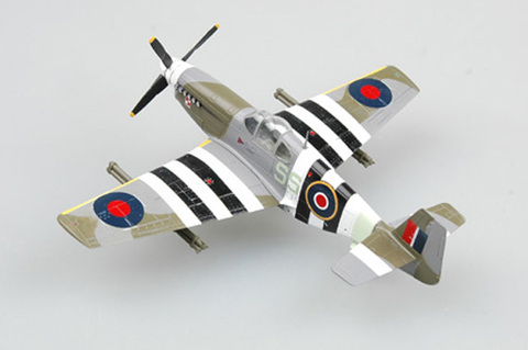 Модель Американский Истребитель P-51 B/C Mustang масштаб 1:72