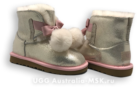 UGG Kids Gita Gold