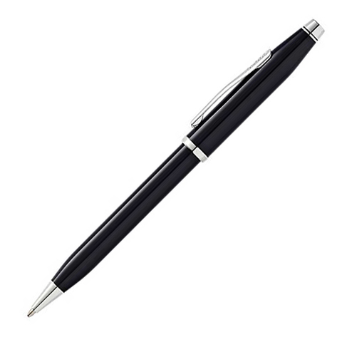 Cross Century II - Black lacquer, шариковая ручка, M