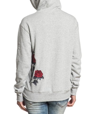 Affliction | Худи женское RED ROSES 111OW085 спина