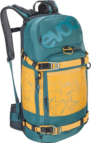 Картинка рюкзак горнолыжный Evoc Fr Pro 20 Petrol-Loam - 1