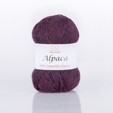 Пряжа Infinity Alpaca 0835 фиолетовый меланж