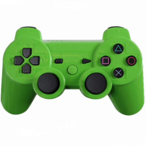 Беспроводной геймпад DualShock 3 для PS3 (цвет зеленый)