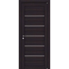 Купить Межкомнатная дверь экошпон Uberture 56001 мокко остеклённая