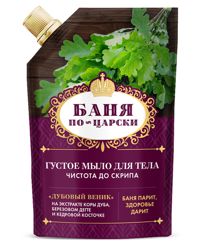 FITOкосметик Баня по-царски Густое мыло для тела «Чистота до скрипа», 100мл, дойпак