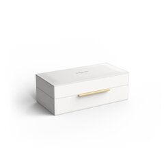 Decor Walther 0939750 Decor Walther  BROWNIE BOX S  - универсальная коробка 27х14хh9,5 см, искусственная кожа,, цвет белый фото
