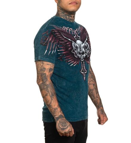 Affliction | Футболка мужская Hyper Speed Tee A26337 справа