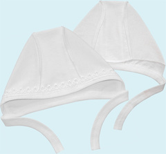 Конверт на выписку "Лучик", 6 предметов (белый)