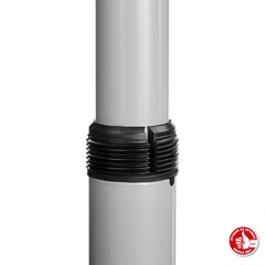 ЗУБР 1.6 м, телескопический штатив для прожектора, Профессионал (56930)