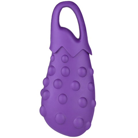 Mr.Kranch игрушка для собак Баклажан с ароматом сливок фиолетовая 17 см