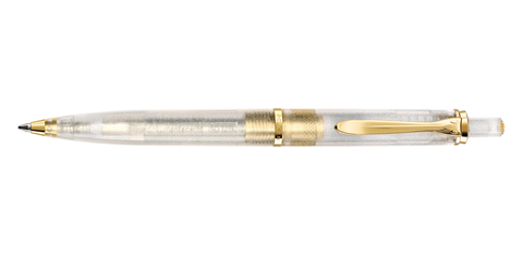 Ручка шариковая Pelikan Elegance Classic Demonstrator K200 SE 2021, Golden Beryl GT (819619)