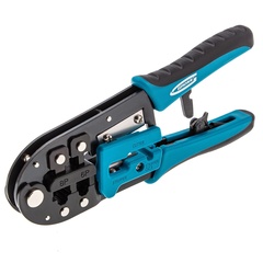 17719 Клещи для обжима телефонных и компьютерных клемм RJ45,