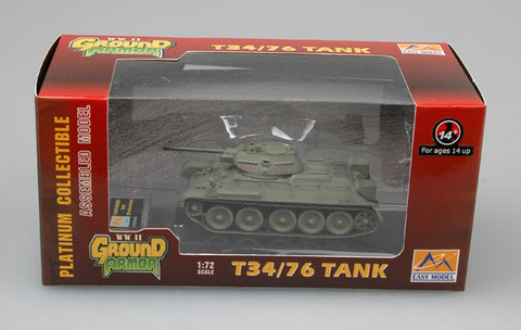 Модель Танк Советский Т-34/76 масштаб 1:72
