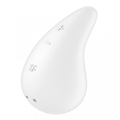 Клиторальный мини-вибратор Satisfyer Dew Drop белый