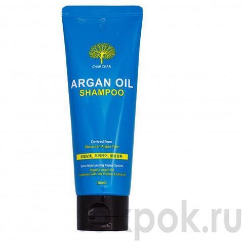 Шампунь для волос Char Char Argan Oil Shampoo, 100 мл