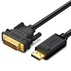 Кабель UGREEN DP103 (10221) DP Male to DVI Male Cable 2м черный