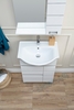 Aquanet 212754 Тумба с раковиной Aquanet Доминика 60 белый (212754)