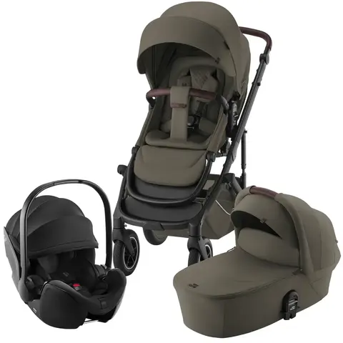 Коляска 3 в 1 Britax Roemer Smile 5Z Lux Urban Olive