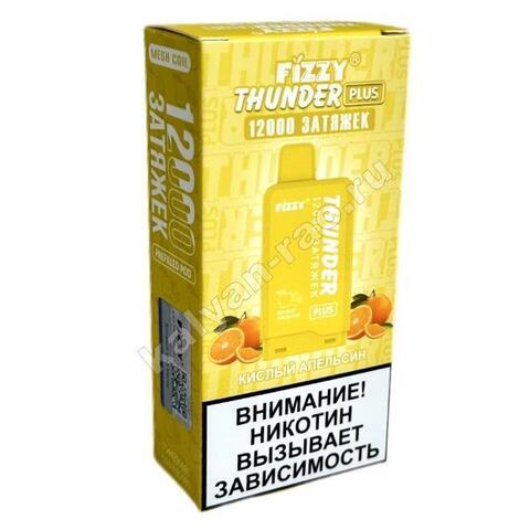 Картридж Fizzy Thunder Plus 12000 затяжек - Кислый Апельсин