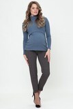 Водолазка для беременных и кормящих 16343 синий